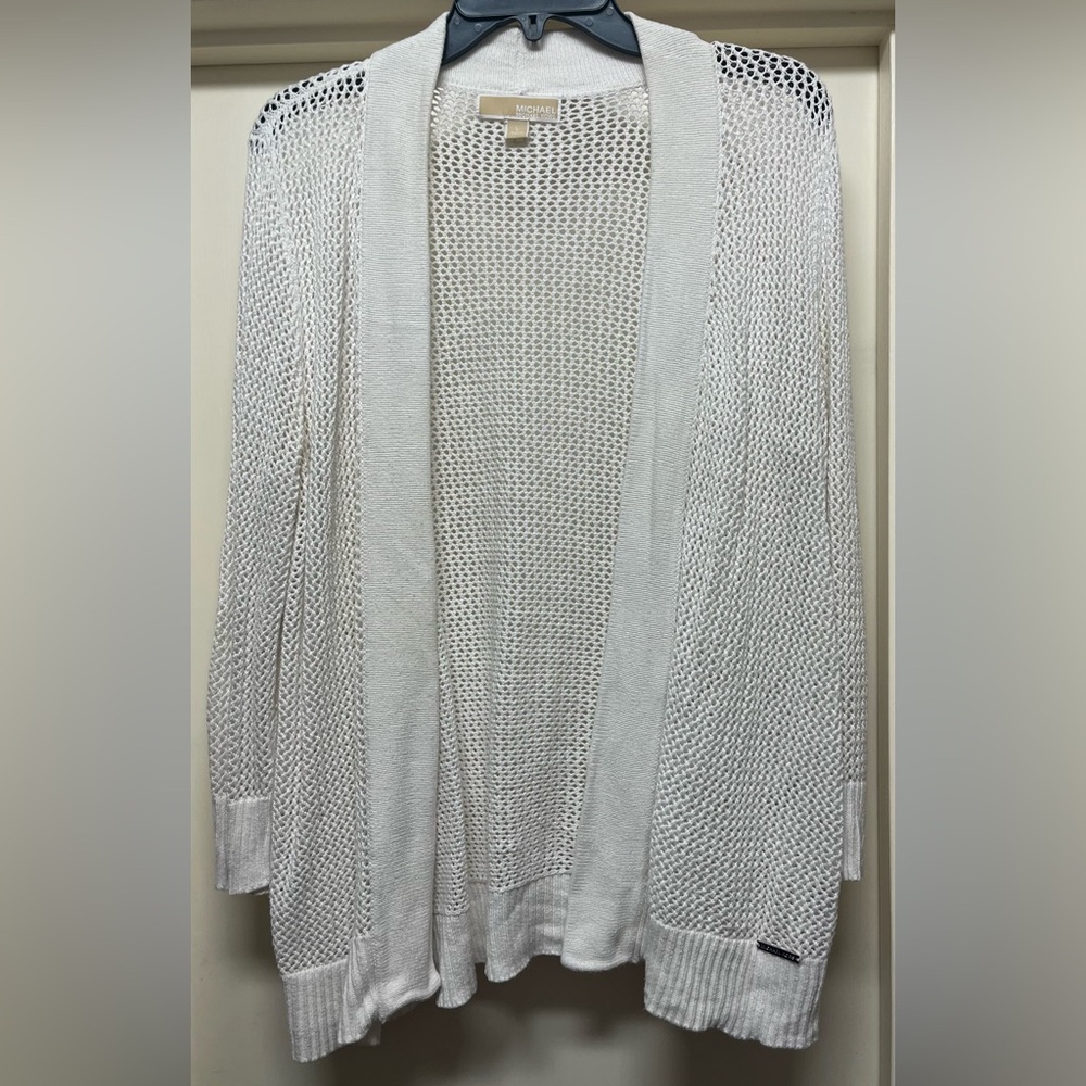 Michael Kors White Women's Cardigan